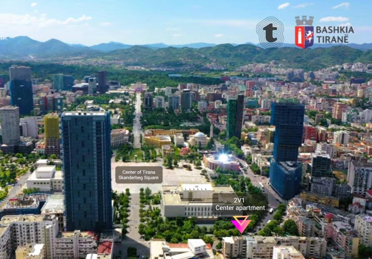 2V1 - Center Apartment 1 Tirana Kültér fotó